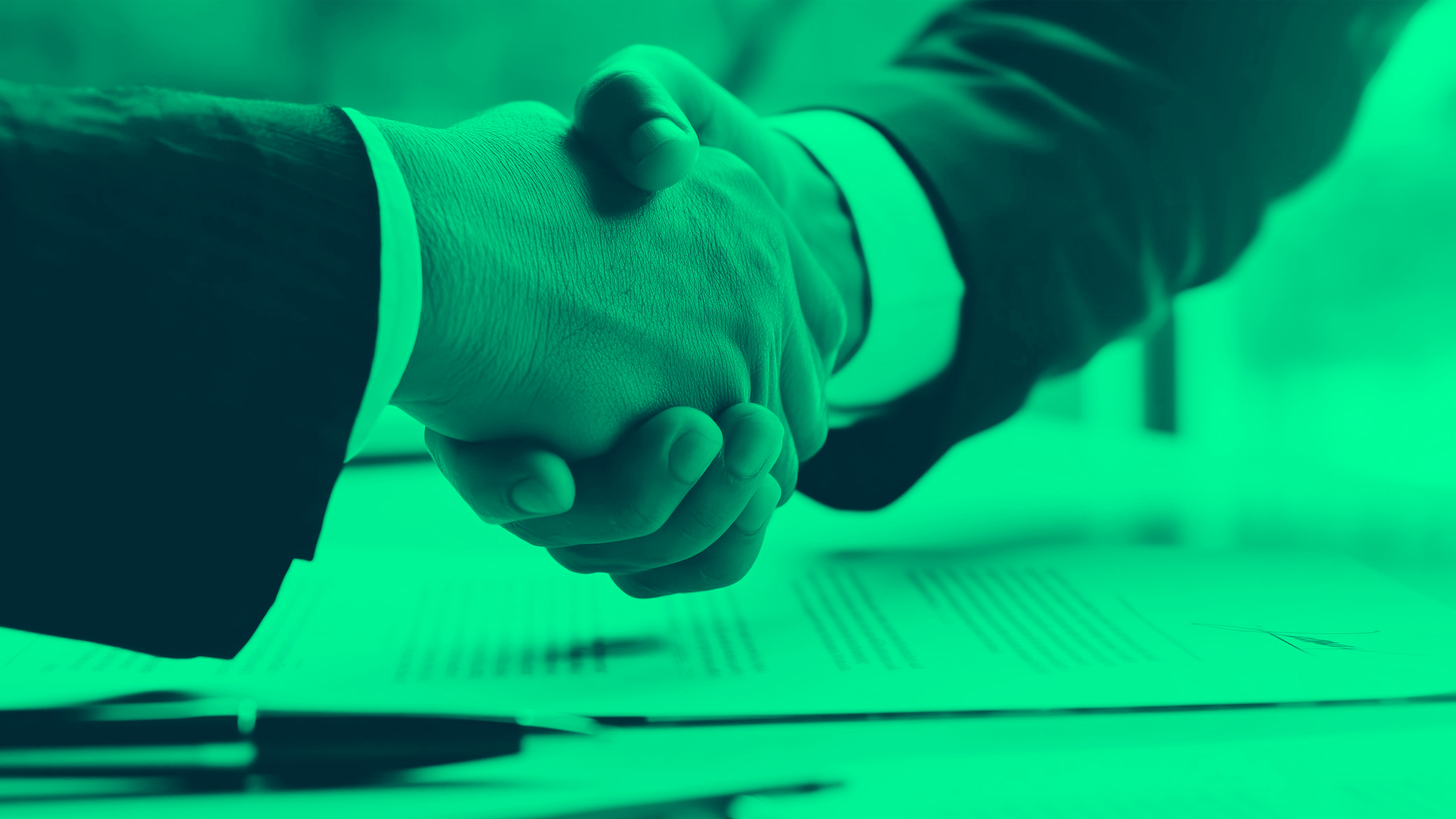 Vertragssituation Handshake