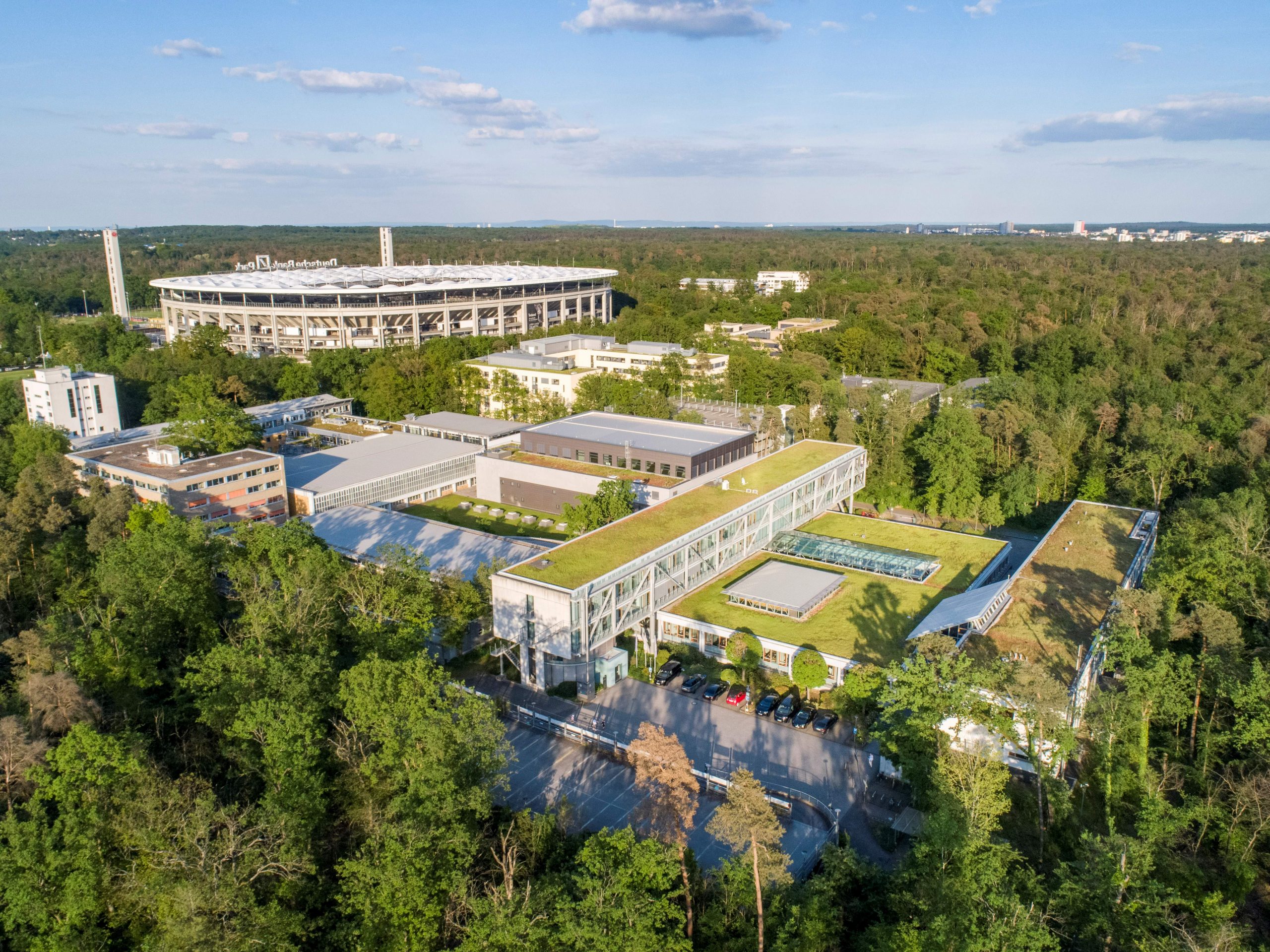 Sportquartier im Frankfurter Stadtwald